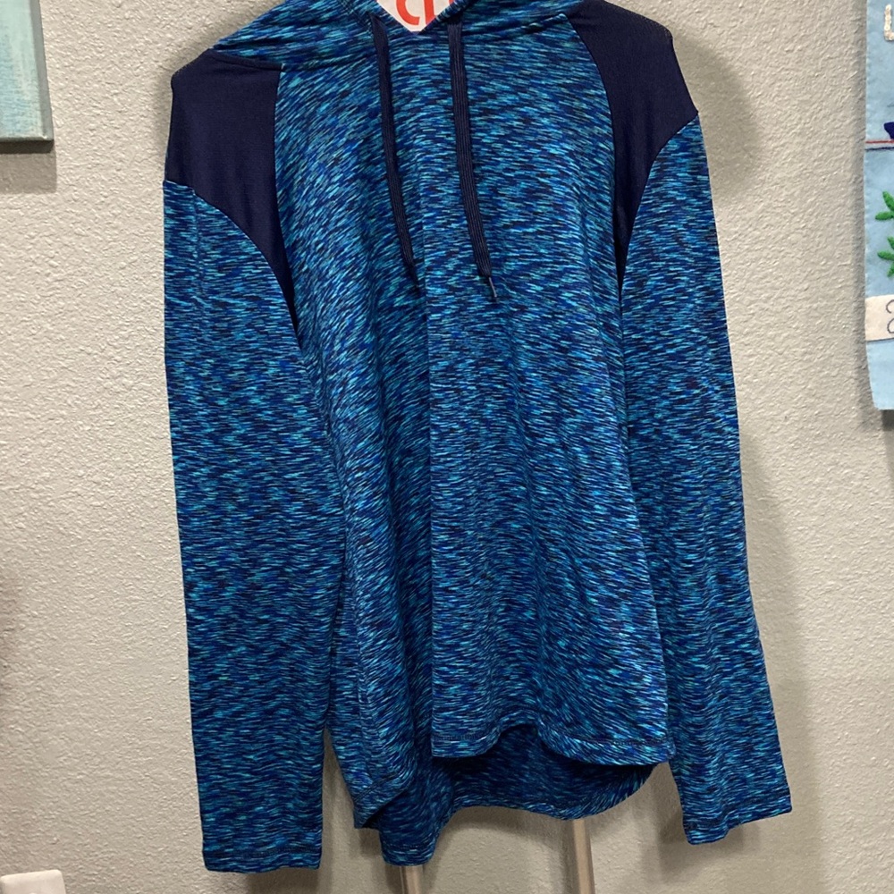 Danskin Blue and Navy Hoodie